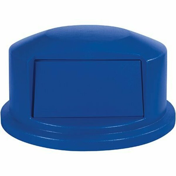 Bsc Preferred Rubbermaid Brute Domed Trash Can Lid - 44 Gallon, Blue H-1474BLU